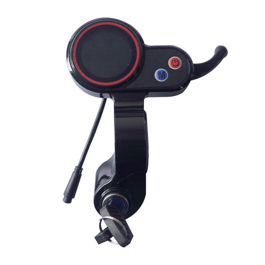 EVERCROSS Display Thumb Throttle 2 in 1 Speedometer Manual Control Panel with 2