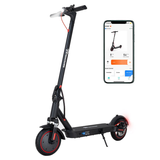 EVERCROSS EV85F Electric Scooter, 8.5'' Solid Tires & APP Control